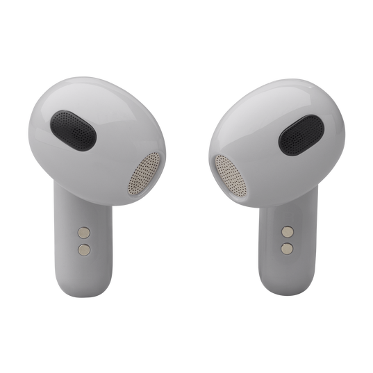 JBL Live Flex 3 - Silver - True wireless noise-cancelling open-stick earbuds - Detailshot 1